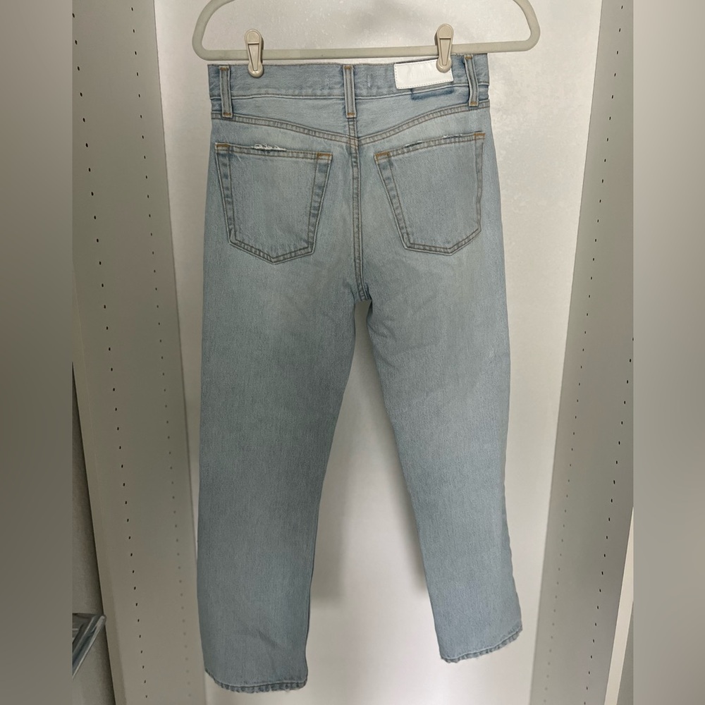 Redone Light Blue Women's Jeans - Picture 6 of 7